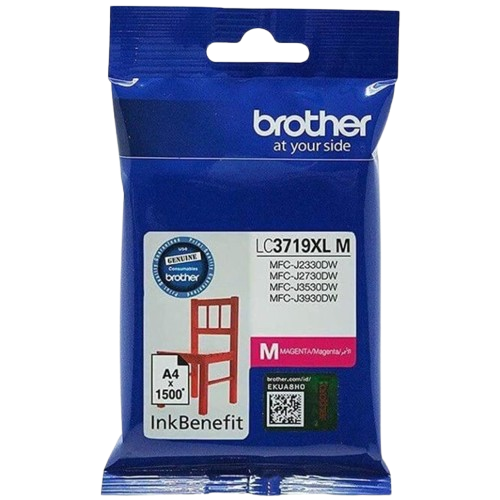 Brother Genuine LC3719XL High Yield Magenta Ink