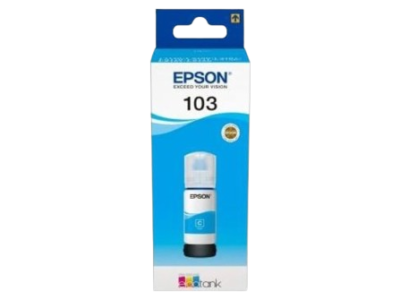 EPSON 103 (C13T00S14A) EcoTank Cyan Ink Bottle