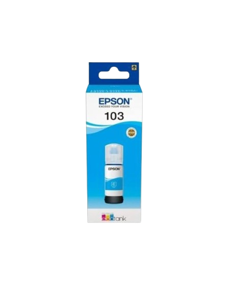 EPSON 103 (C13T00S14A) EcoTank Cyan Ink Bottle