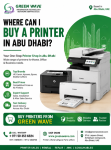 Where Can I Buy a Printer in Abu Dhabi?